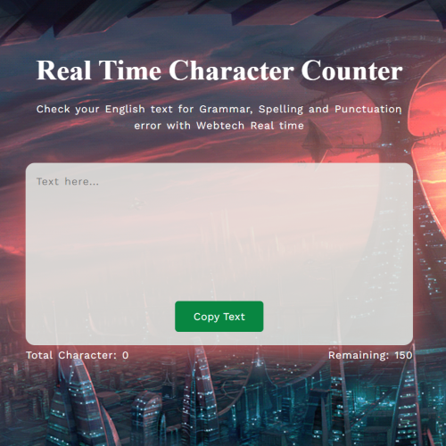 Character Counter